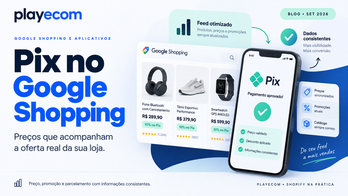 Pix no Google Shopping: como alinhar os preços da sua Shopify